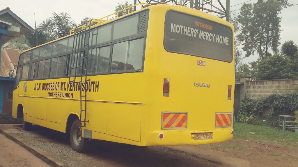 Mothers mercy childrens home- school bus